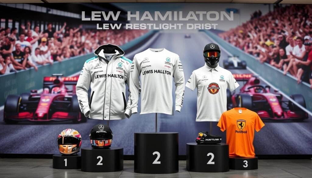 Lewis Hamilton merchandise for sale